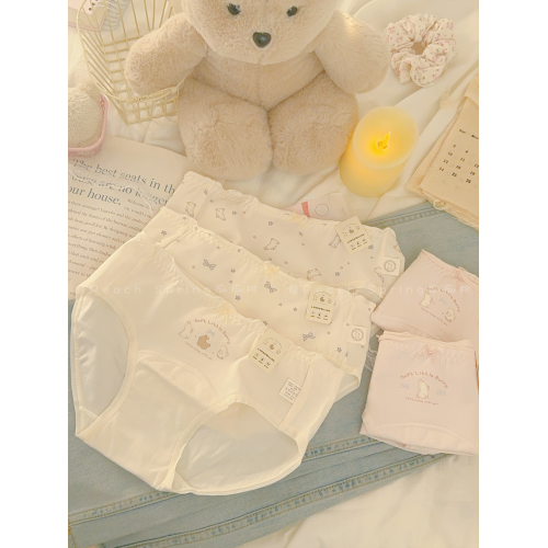 「摘下星星給你」可愛內褲女A類嬰兒棉10A抑菌純棉襠木耳邊2026新