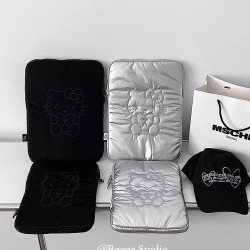 韓國ins小衆高顔值可愛少女凱蒂貓14寸蘋果macbook筆記型電腦包15.6寸收納保護套11寸平板ipad內膽包