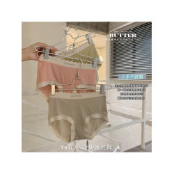 夏季新款奈斯蛋糕莫代爾舒適中腰桑蠶絲抗菌襠透氣包臀三角褲女士