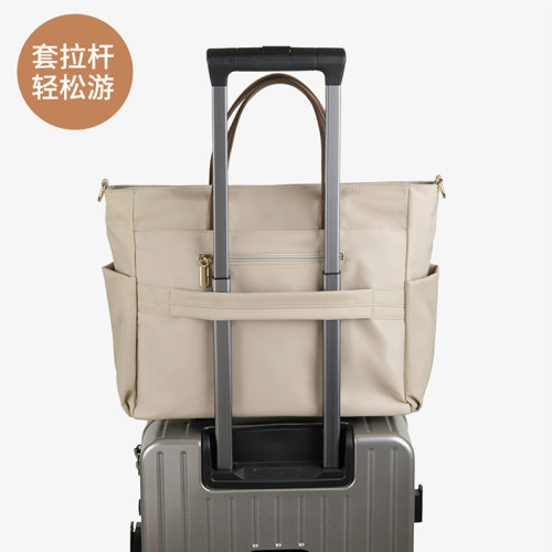 2026新款高級感男女士手提公文包通勤商務大容量a4文件16寸筆記型電腦袋多分隔層單肩斜背背托特工作