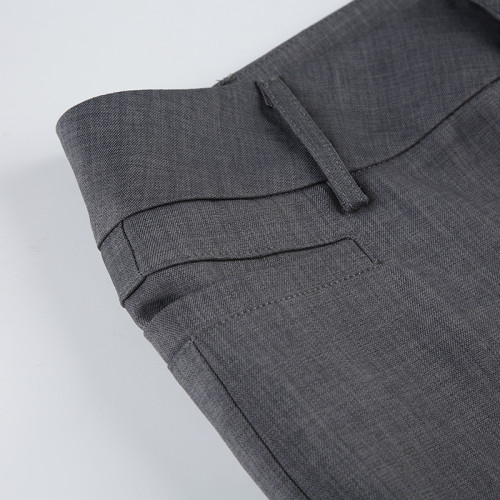 WEEKEEP【高智份子】低腰直筒微喇叭褲休閒西裝褲設計感百搭長褲