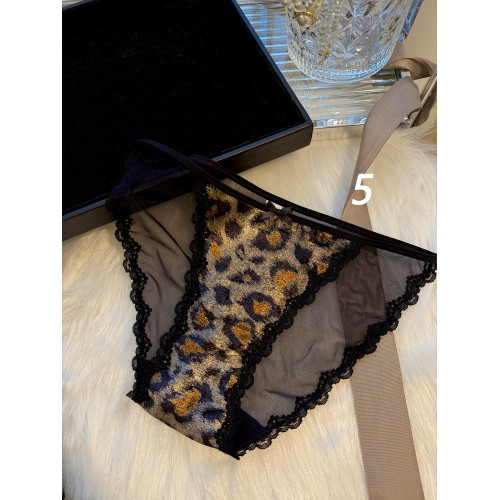 奢貴山茶•黑色野性蕾絲性感勾人女士內褲女生高級女式三角褲新款