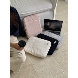 適用macbookair內膽包13寸手提蘋果筆電pro14英寸iPad11收納聯想華爲電腦包女