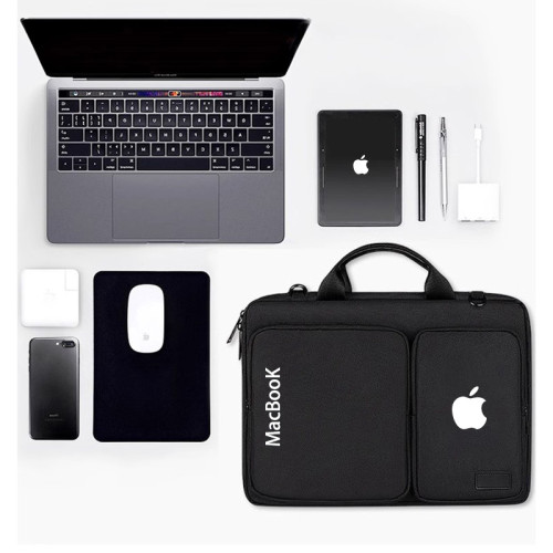 適用蘋果MacBook Air M2/M1電腦包筆電Pro手提單肩包防水13.3英寸保護套16寸