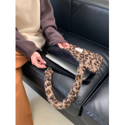 筆記型電腦包14寸2024新款女士單肩包通勤豹紋高級感適用蘋果macbookair13.3聯想華爲pro16寸收納內膽包