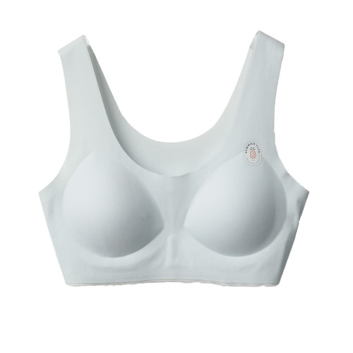 女童發育期 二階段無痕少女文胸 固定網眼胸墊 彈力薄款內衣