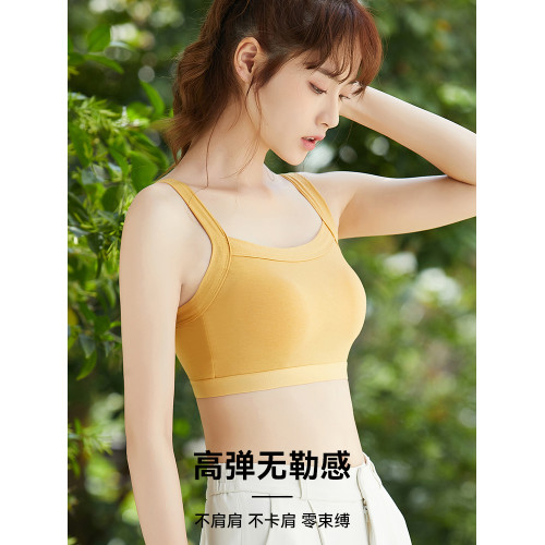 少女內衣發育期學生初高中生女孩第二階段運動防震青春期純棉文胸 少女內衣發育期學生初高中生女孩第二階段運動防震青春期純棉文胸