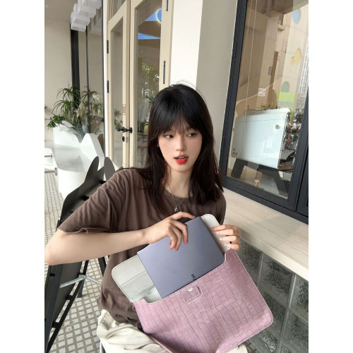 macbook內膽包適用蘋果筆電pro13/14寸華爲簡約鱷魚紋Air15保護套電腦包 macbook內膽包適用蘋果筆電pro13/14寸華爲簡約鱷魚紋Air15保護套電腦包