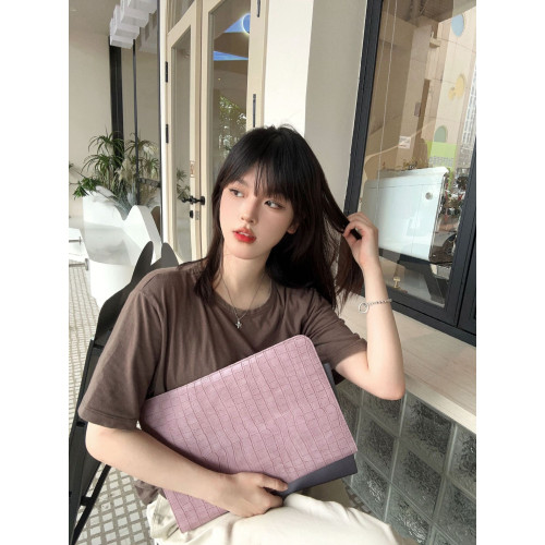 macbook內膽包適用蘋果筆電pro13/14寸華爲簡約鱷魚紋Air15保護套電腦包 macbook內膽包適用蘋果筆電pro13/14寸華爲簡約鱷魚紋Air15保護套電腦包