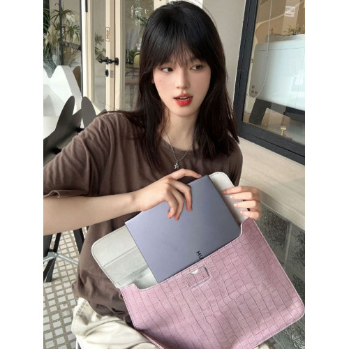 macbook內膽包適用蘋果筆電pro13/14寸華爲簡約鱷魚紋Air15保護套電腦包 macbook內膽包適用蘋果筆電pro13/14寸華爲簡約鱷魚紋Air15保護套電腦包