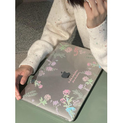 適用macbookpro保護殼14寸2024新款m4蘋果筆電Air13/15電腦套16