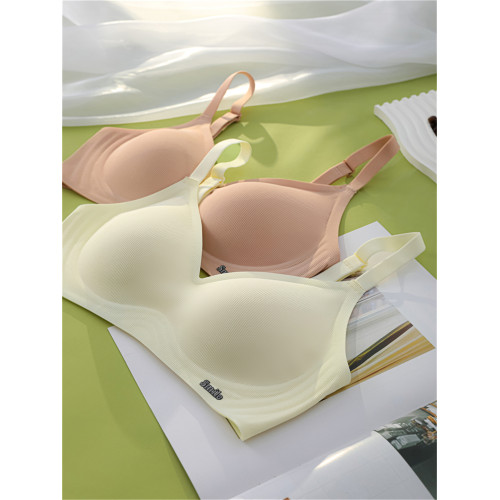 smile內衣女士文胸無鋼圈薄杯液態新款果凍膠上托聚攏防下垂胸罩 smile內衣女士文胸無鋼圈薄杯液態新款果凍膠上托聚攏防下垂胸罩