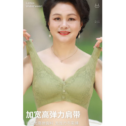 貓人媽媽內衣文胸中老年專用無鋼圈大碼胸罩無痕收副乳聚攏防下垂