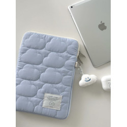 電腦內膽包14寸2024新款適用macbook蘋果筆電air13英寸可愛防摔pro15/16聯想華爲電腦包