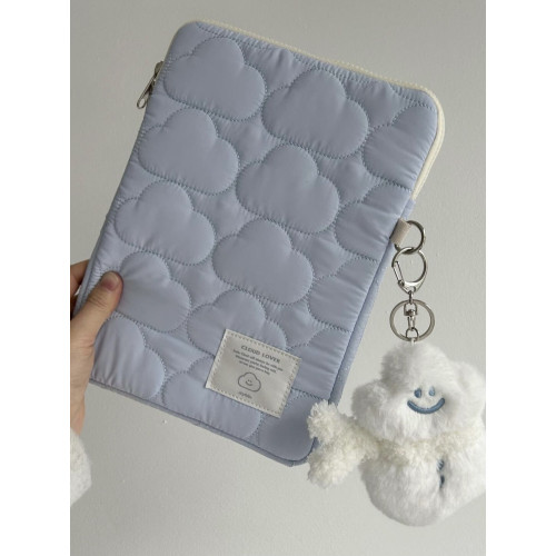 電腦內膽包14寸2024新款適用macbook蘋果筆電air13英寸可愛防摔pro15/16聯想華爲電腦包