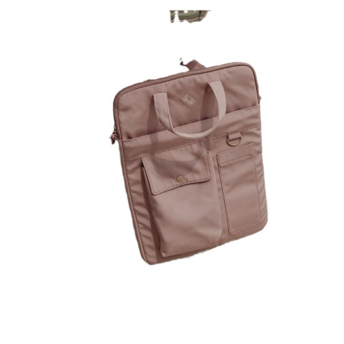 筆記型電腦包單肩包14寸手提2025新款女高顔值適用macbookair/pro13.3蘋果聯想小新華爲15內膽包