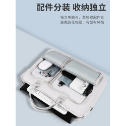 適用於小新16/小新Pro15 16系列電腦包2025新款小新Air15寸小新2021 2022 2023 2024 防水氣囊防護電腦包