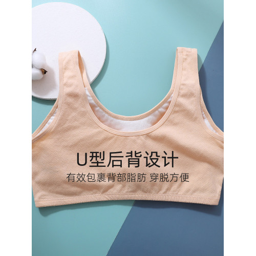 媽媽文胸中老年女士純棉內衣大碼背心式老人無鋼圈薄款老年人全棉