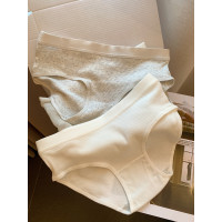 馨幫幫Bra 運動風螺紋內褲女夏季薄款純棉襠無痕不夾臀舒適三角褲