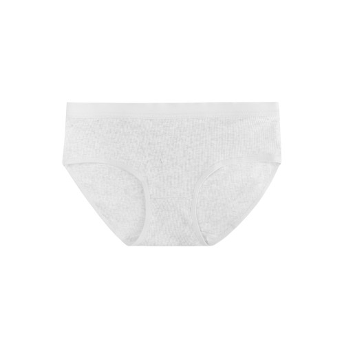 馨幫幫Bra 運動風螺紋內褲女夏季薄款純棉襠無痕不夾臀舒適三角褲