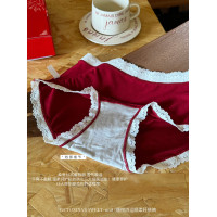 2025新款禧悅鴻運順柔旺膚褲本命年紅色大碼透氣女士三角褲禮盒裝