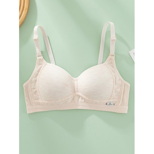 高中生內衣女初中學生少女發育期大胸顯小小胸聚攏文胸罩夏季薄款