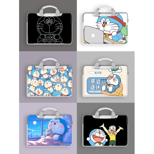 哆啦A夢機器貓筆電手提電腦包1234567英寸適用於戴爾華碩小米新華爲15點6蘋果air16女款惠普通勤防水保護套 哆啦A夢機器貓筆電手提電腦包1234567英寸適用於戴爾華碩小米新華爲15點6蘋果air16女款惠普通勤防水保護套