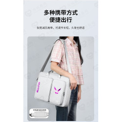 適用於來酷鬥戰者戰7000筆記型電腦包2025款16英寸遊戯本Y7000P Y9000P R7000P氣囊款防摔抗震手提單肩包