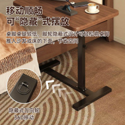 日本進口精工床邊桌可移動升降電腦桌客廳沙發邊折疊桌書桌家用