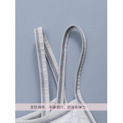 少女內衣二三階段初高中學生純棉運動防震背心青春期女孩發育文胸