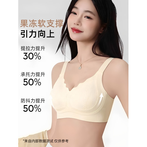無痕提拉小胸聚攏內衣女調整型收副乳防下垂上托無鋼圈全罩杯文胸