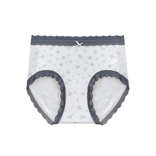 內褲女2025新款10A抑菌純棉襠女生碎花全棉包臀不夾臀女士三角褲