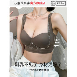 無痕內衣女聚攏小胸顯大2026年新款收副乳上托防下垂無鋼圈文胸罩