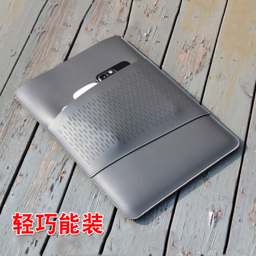 適用新2025蘋果macbook air保護套m2皮套m1內膽包13寸電腦包pro商務收納14寸雙層m4防水直插袋M3配件m2air