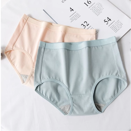 日本無印內褲女生純棉全棉抗菌檔中腰無痕大碼透氣女士三角褲