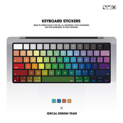 適用macbook鍵盤貼紙19款蘋果筆電Pro13Air鍵盤華爲貼創意貼膜