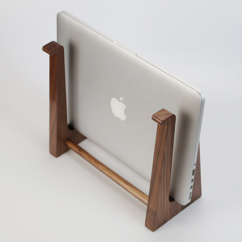 戰蛛胡桃木Mac配件果Macbook Air Pro蘋本支架妙控鍵盤托底座收納