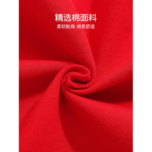 2026馬年本命年衣服女童內衣發育期12嵗女孩兒童紅色背心內褲套裝