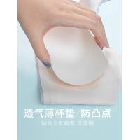 貓人女大童內衣發育期13嵗高中生學生女孩兒童背心初中生少女文胸