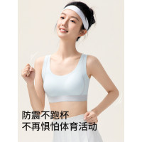 貓人初中生少女內衣青少年發育期學生運動防震背心女大童無痕文胸