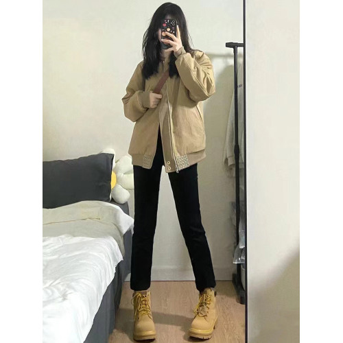 黑色菸琯褲女2025新款秋季九分小個子法棍褲休閒褲彈力顯瘦直筒褲