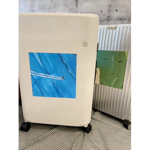 ART油畫沖浪高爾夫大張行李箱旅行貼紙防水全貼藝術家個性無痕貼 ART油畫沖浪高爾夫大張行李箱旅行貼紙防水全貼藝術家個性無痕貼