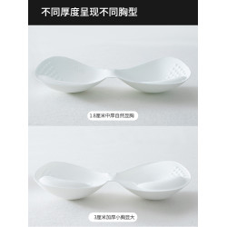 無痕內衣女加厚小胸顯大聚攏提拉收副乳防下垂胸罩背心式運動文胸