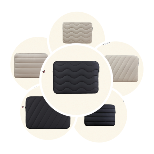 優質防水PU面料蓬松泡芙Puffy加絨內裡防震適用蘋果Macbook13.3air14/16Pro筆記型電腦內膽包保護套 優質防水PU面料蓬松泡芙Puffy加絨內裡防震適用蘋果Macbook13.3air14/16Pro筆記型電腦內膽包保護套