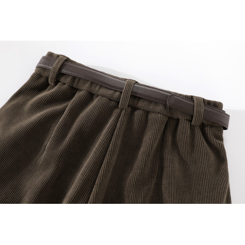 XinmonLee復古垂感拖地濶腿高腰顯瘦休閒褲女秋季寬鬆直筒長褲子