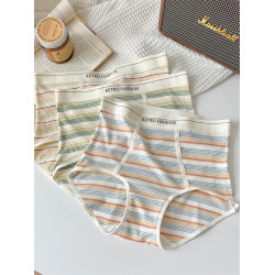 女士高腰7A級抗菌大碼無痕收腹內褲女胖mm2026新款收小肚子200斤