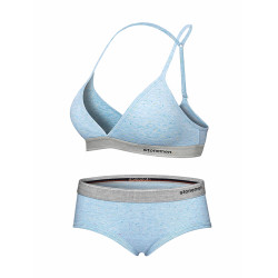 stonemen【源自澳洲】薄款法式三角杯文胸無鋼圈美背內衣女彩點