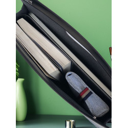 皮質大容量電腦包13英寸14女15.6男商務通勤公文包適用蘋果macbookairpro華爲筆記型電腦手提包16寸