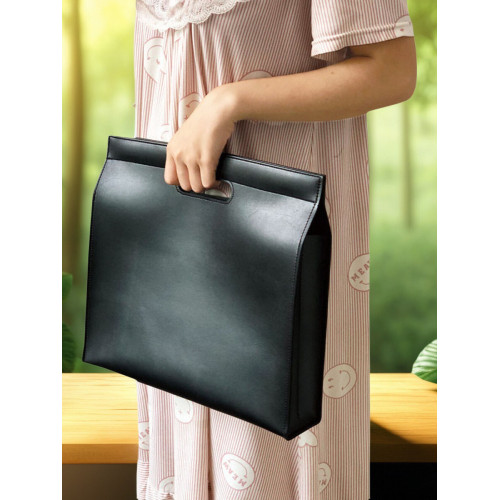 皮質大容量電腦包13英寸14女15.6男商務通勤公文包適用蘋果macbookairpro華爲筆記型電腦手提包16寸