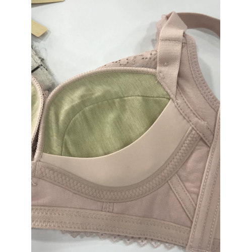 正品6827中厚B杯Q彈嬰兒親膚棉內衣無磁無鋼圈超聚攏收副乳文胸罩